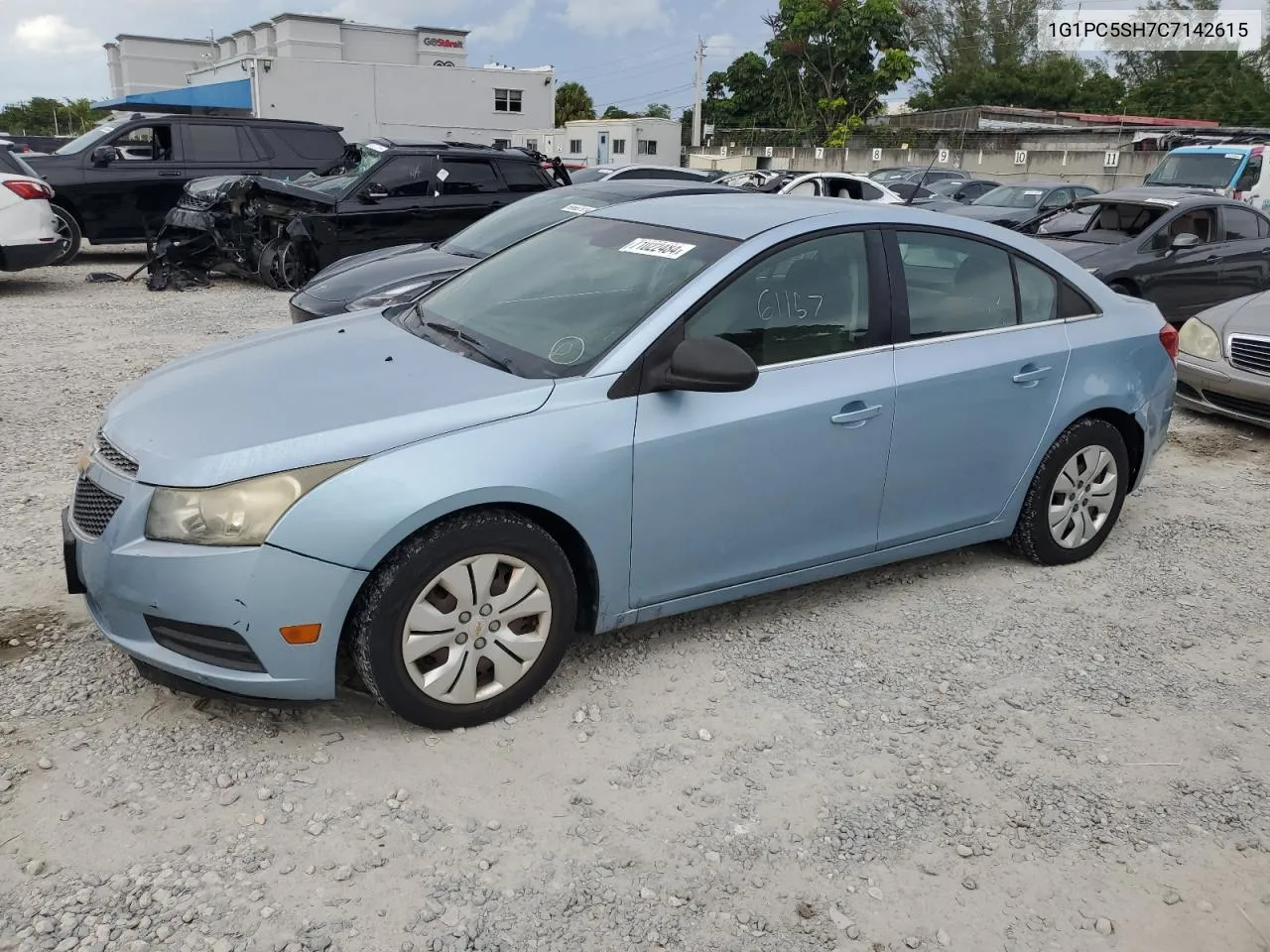 2012 Chevrolet Cruze Ls VIN: 1G1PC5SH7C7142615 Lot: 71022484