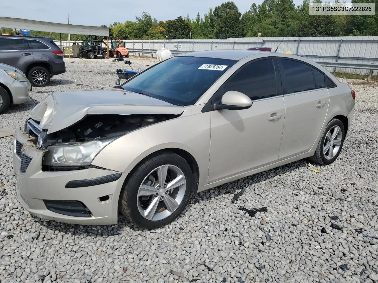 1G1PG5SC3C7222826 2012 Chevrolet Cruze Lt