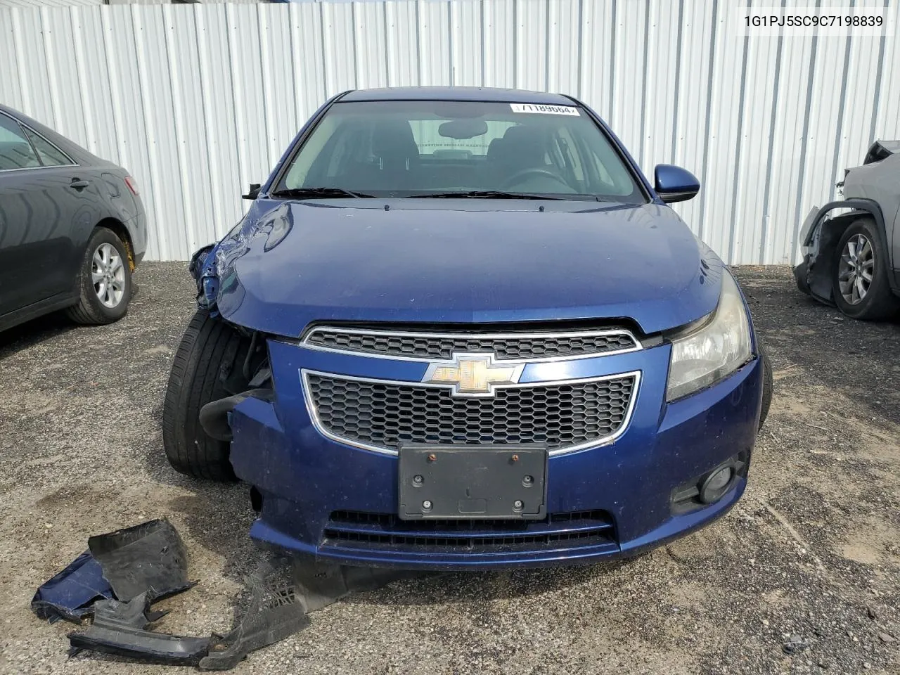 2012 Chevrolet Cruze Eco VIN: 1G1PJ5SC9C7198839 Lot: 71103864