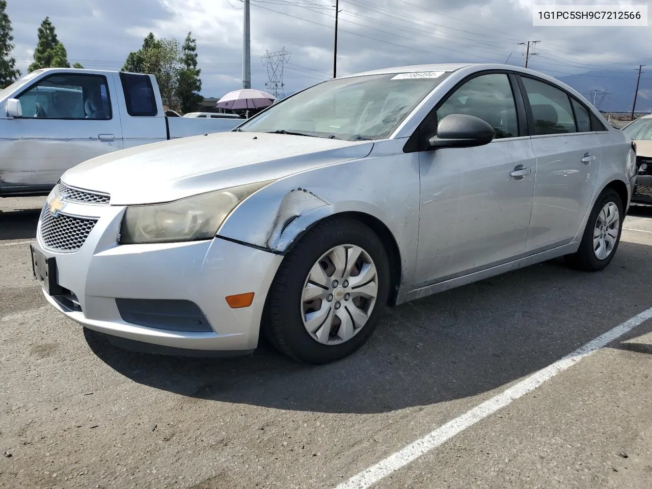 2012 Chevrolet Cruze Ls VIN: 1G1PC5SH9C7212566 Lot: 71186494