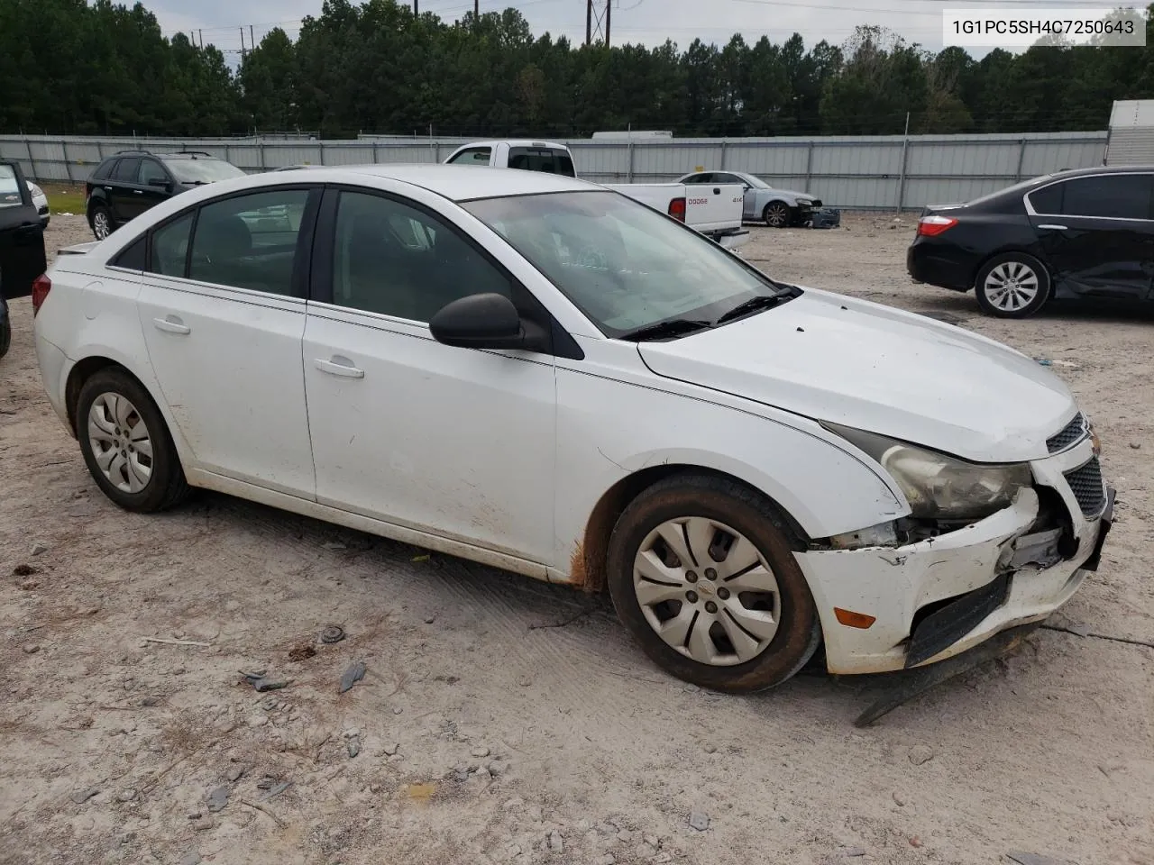 1G1PC5SH4C7250643 2012 Chevrolet Cruze Ls