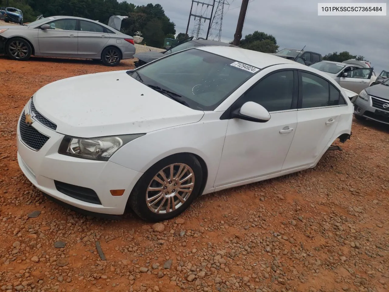 2012 Chevrolet Cruze Eco VIN: 1G1PK5SC5C7365484 Lot: 71294924