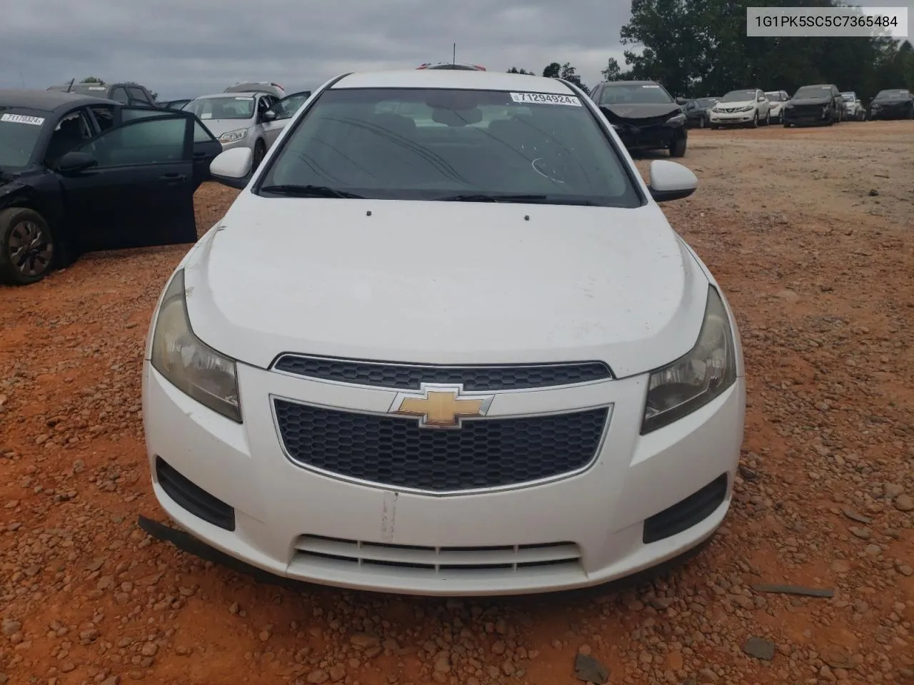 2012 Chevrolet Cruze Eco VIN: 1G1PK5SC5C7365484 Lot: 71294924