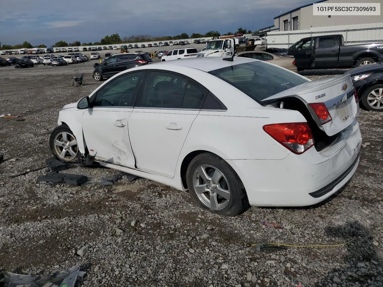 2012 Chevrolet Cruze Lt VIN: 1G1PF5SC3C7309693 Lot: 71450594