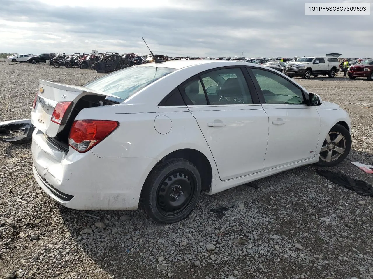 2012 Chevrolet Cruze Lt VIN: 1G1PF5SC3C7309693 Lot: 71450594