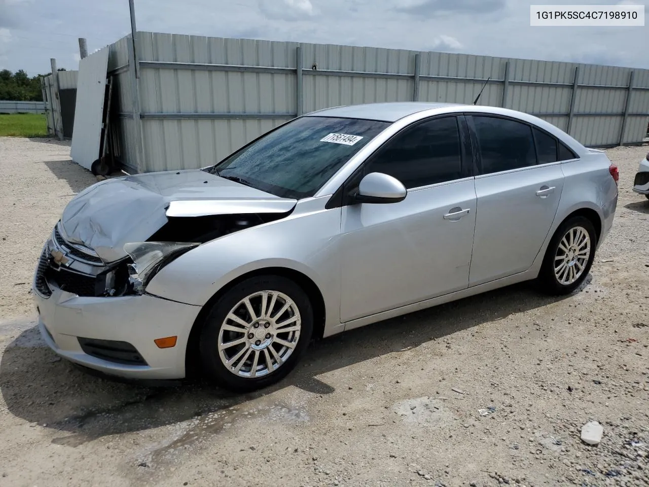 2012 Chevrolet Cruze Eco VIN: 1G1PK5SC4C7198910 Lot: 71561494