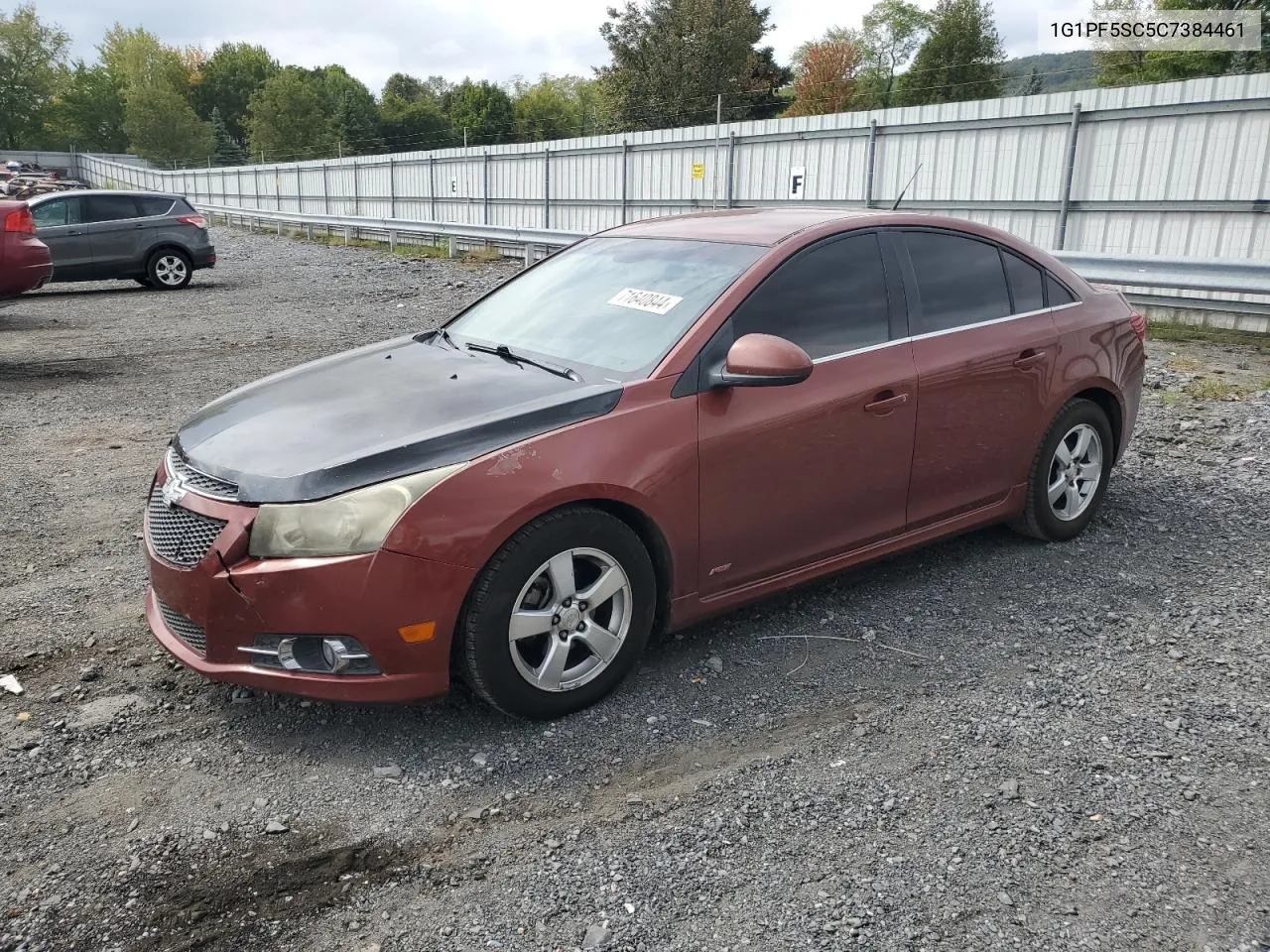 2012 Chevrolet Cruze Lt VIN: 1G1PF5SC5C7384461 Lot: 71640844