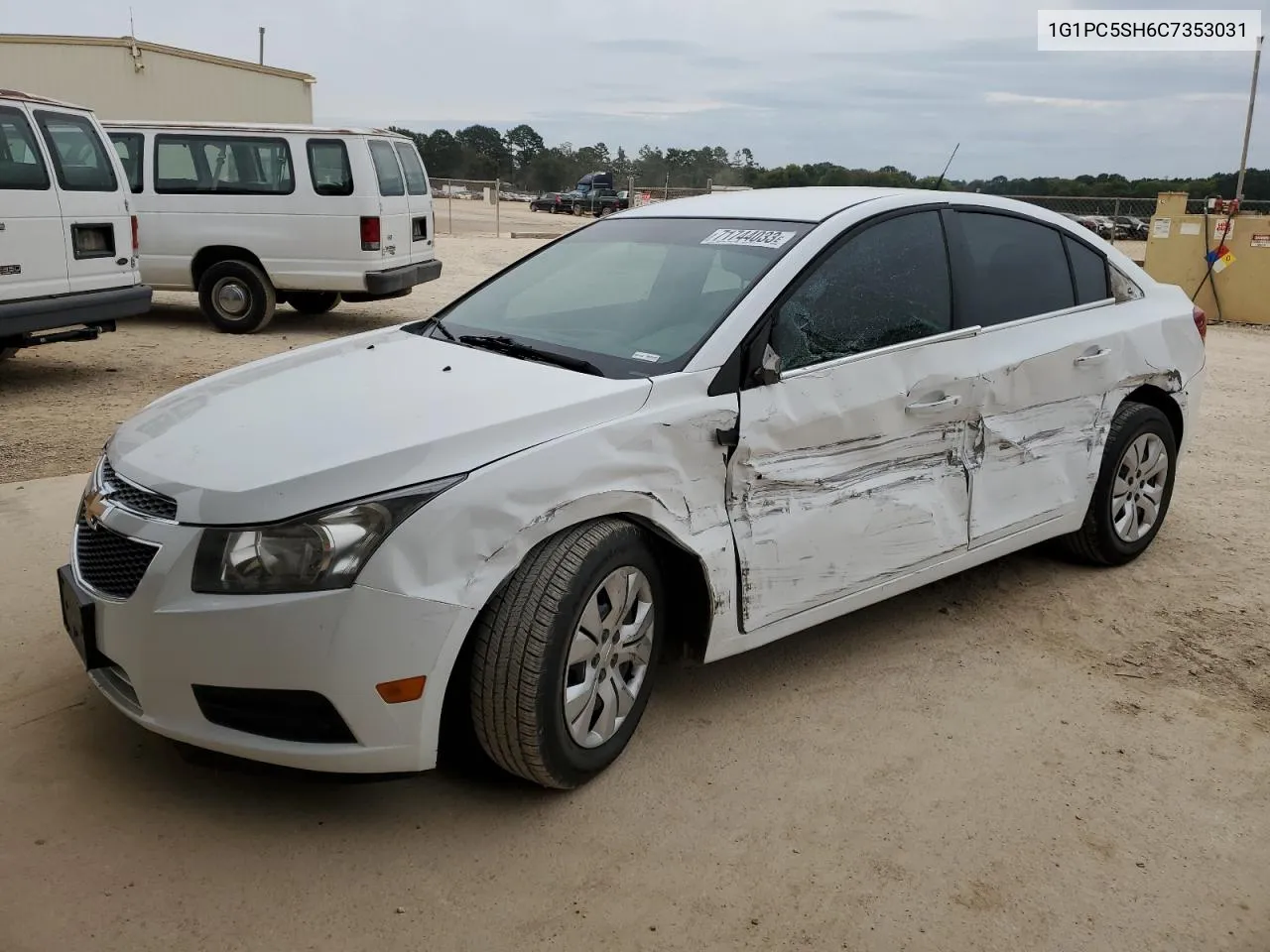 2012 Chevrolet Cruze Ls VIN: 1G1PC5SH6C7353031 Lot: 71744033