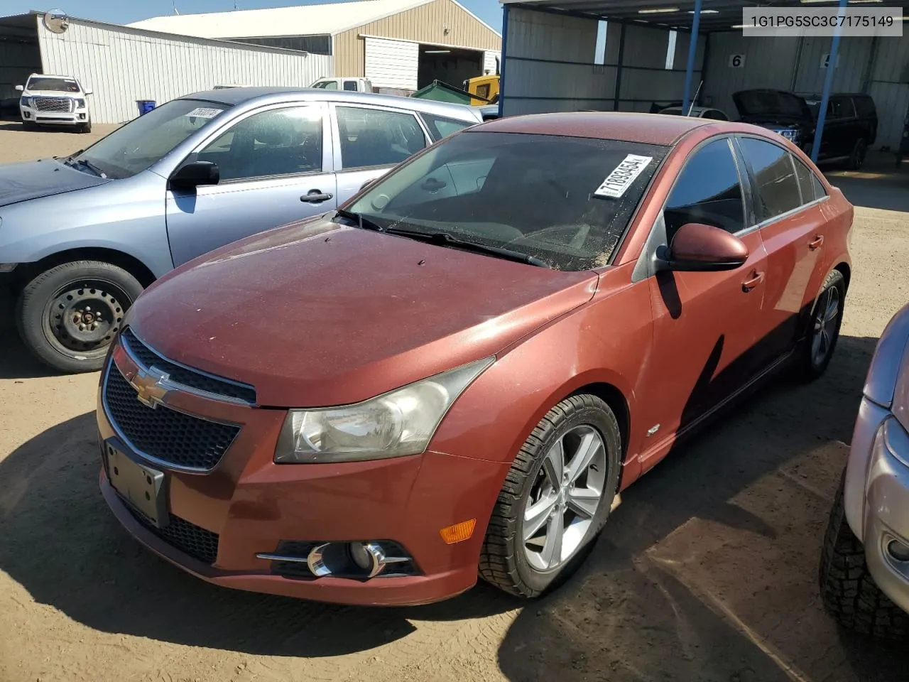 2012 Chevrolet Cruze Lt VIN: 1G1PG5SC3C7175149 Lot: 71893454