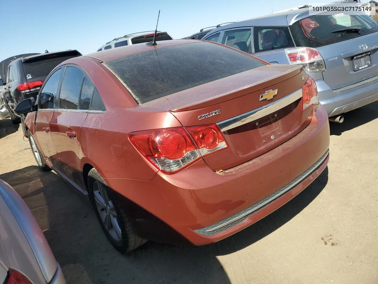 2012 Chevrolet Cruze Lt VIN: 1G1PG5SC3C7175149 Lot: 71893454