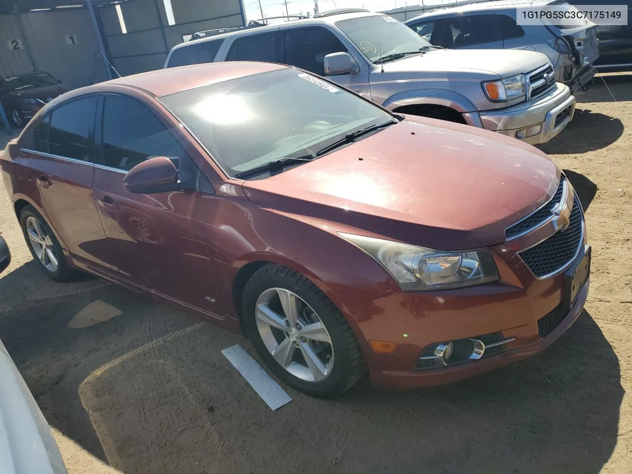 2012 Chevrolet Cruze Lt VIN: 1G1PG5SC3C7175149 Lot: 71893454