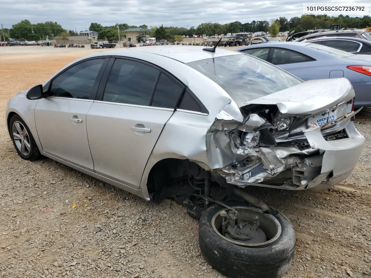 2012 Chevrolet Cruze Lt VIN: 1G1PG5SC5C7236792 Lot: 71929284