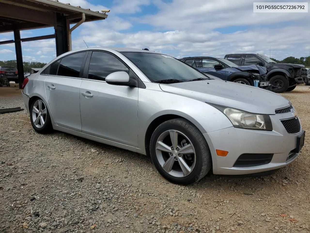 2012 Chevrolet Cruze Lt VIN: 1G1PG5SC5C7236792 Lot: 71929284