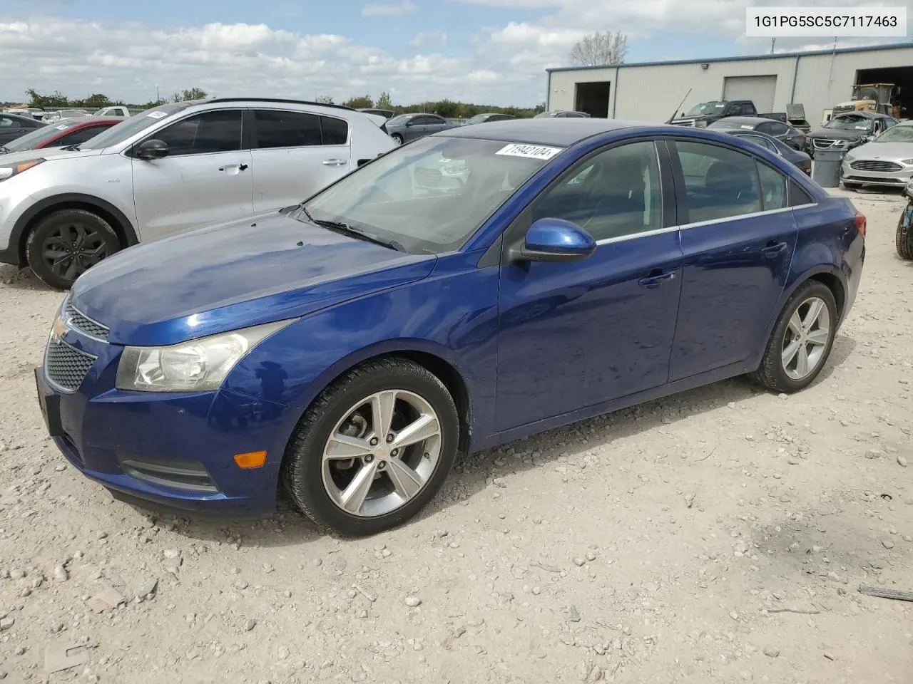 2012 Chevrolet Cruze Lt VIN: 1G1PG5SC5C7117463 Lot: 71942104