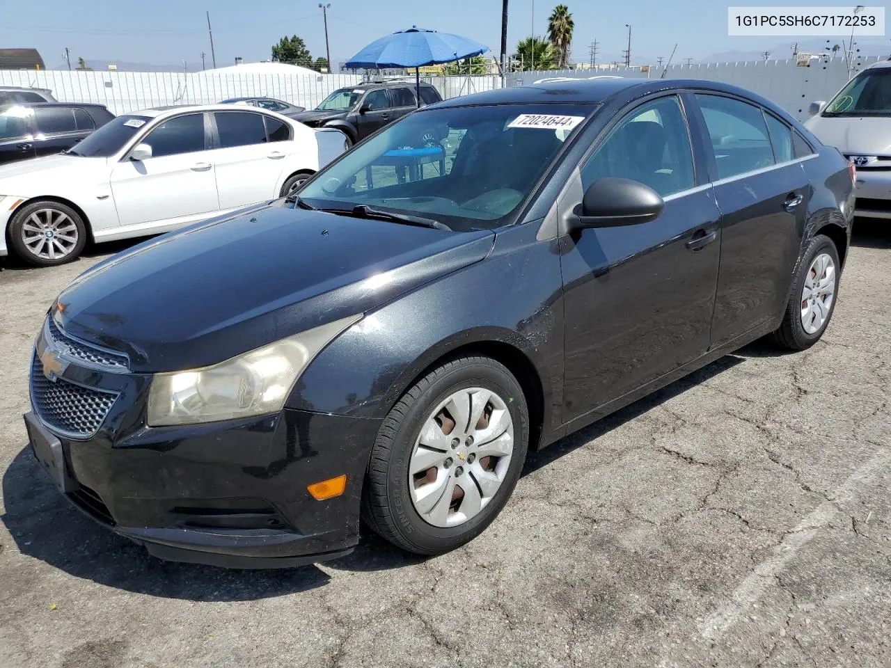 2012 Chevrolet Cruze Ls VIN: 1G1PC5SH6C7172253 Lot: 72024644