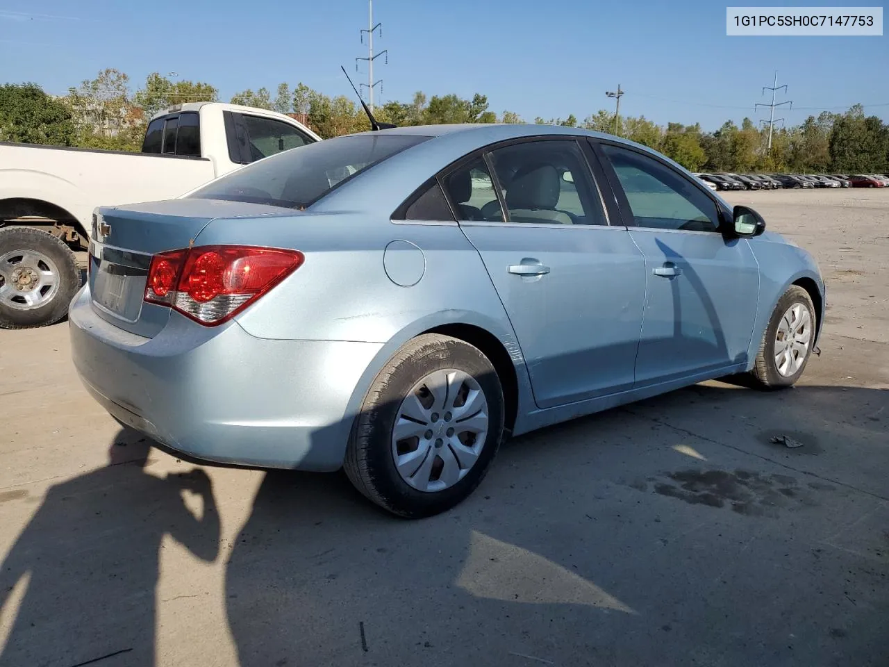 2012 Chevrolet Cruze Ls VIN: 1G1PC5SH0C7147753 Lot: 72080794