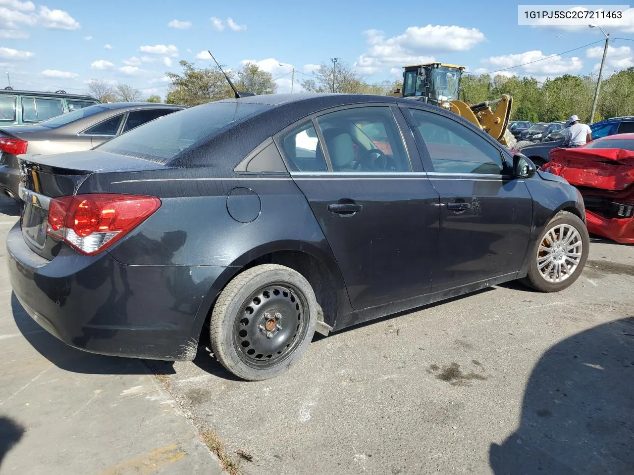 1G1PJ5SC2C7211463 2012 Chevrolet Cruze Eco