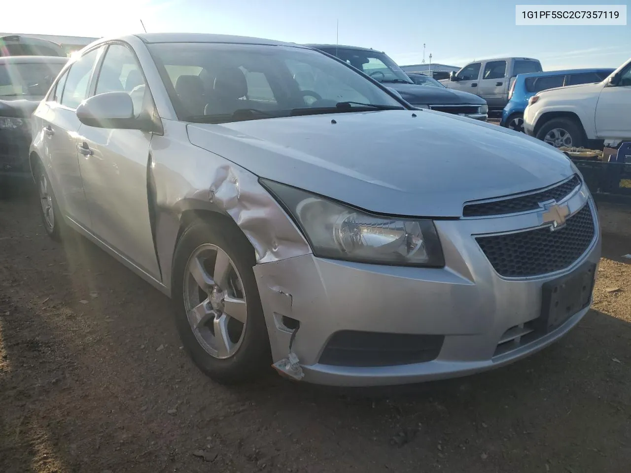 2012 Chevrolet Cruze Lt VIN: 1G1PF5SC2C7357119 Lot: 72743764