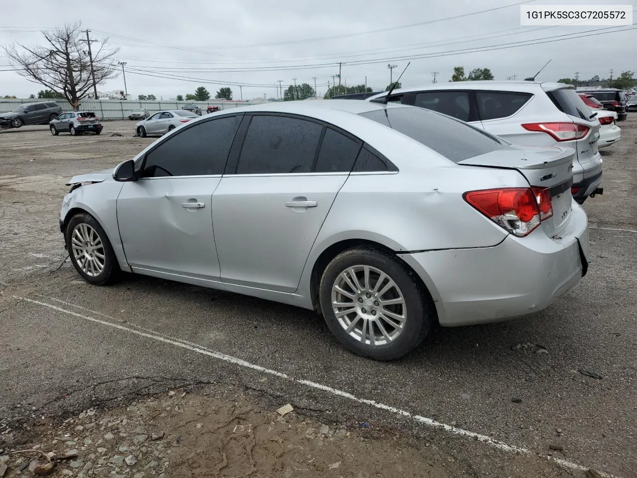 2012 Chevrolet Cruze Eco VIN: 1G1PK5SC3C7205572 Lot: 73134534