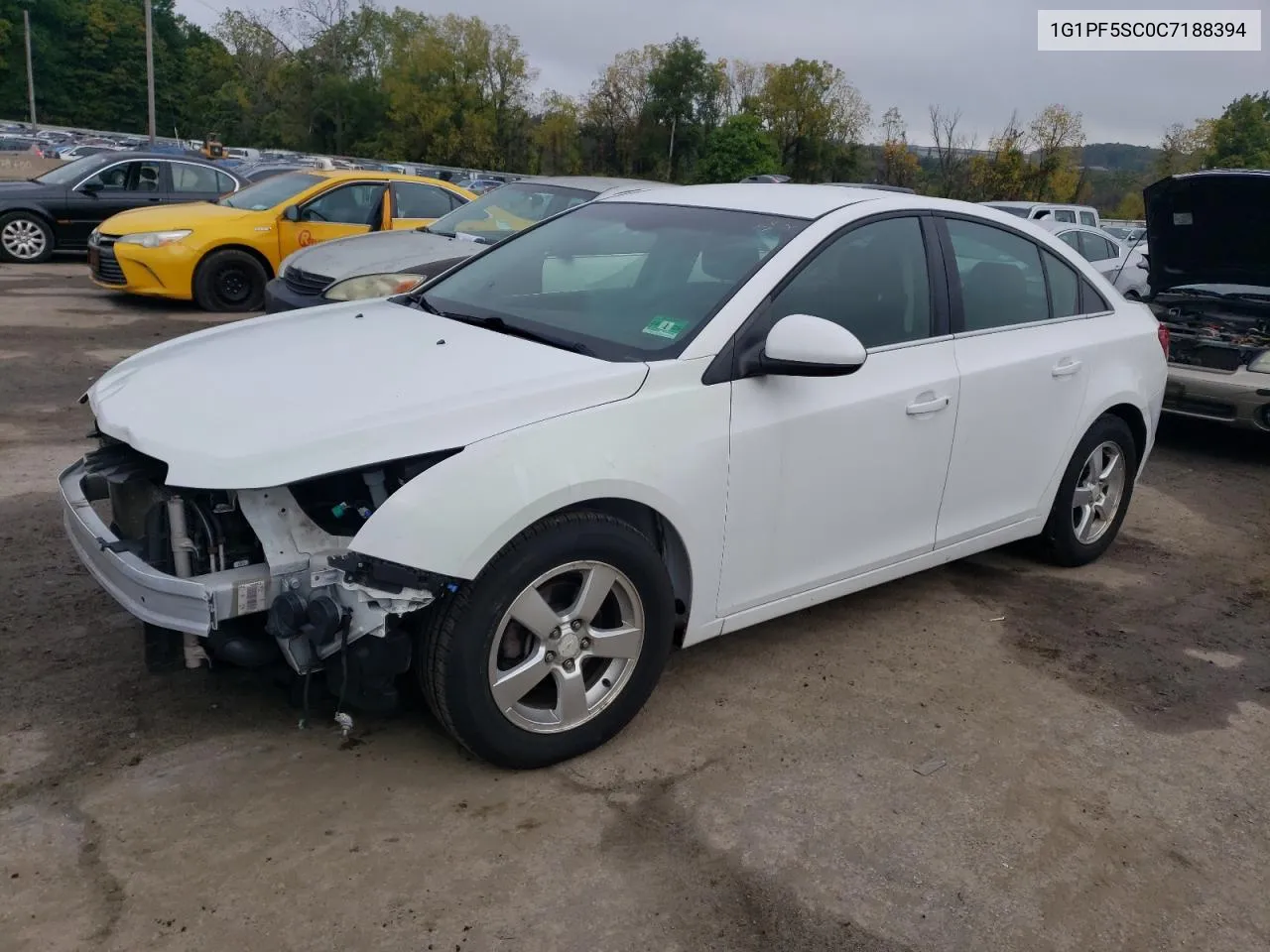 2012 Chevrolet Cruze Lt VIN: 1G1PF5SC0C7188394 Lot: 73145914