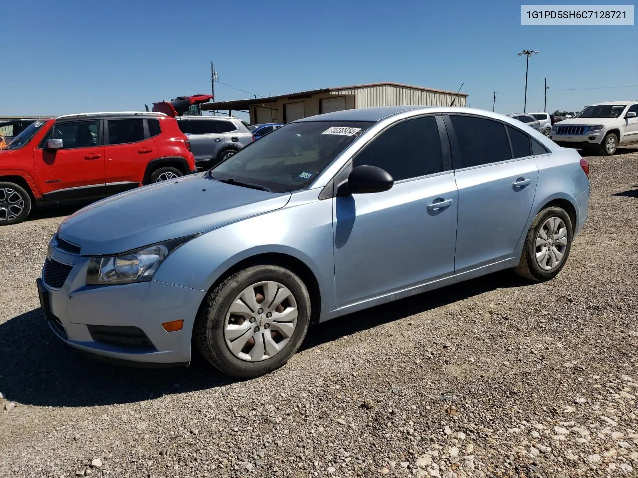 2012 Chevrolet Cruze Ls VIN: 1G1PD5SH6C7128721 Lot: 73230934