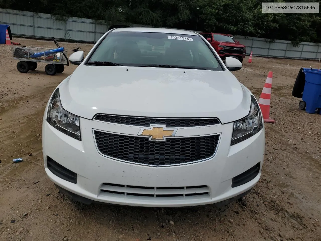 2012 Chevrolet Cruze Lt VIN: 1G1PF5SC6C7315696 Lot: 73281514