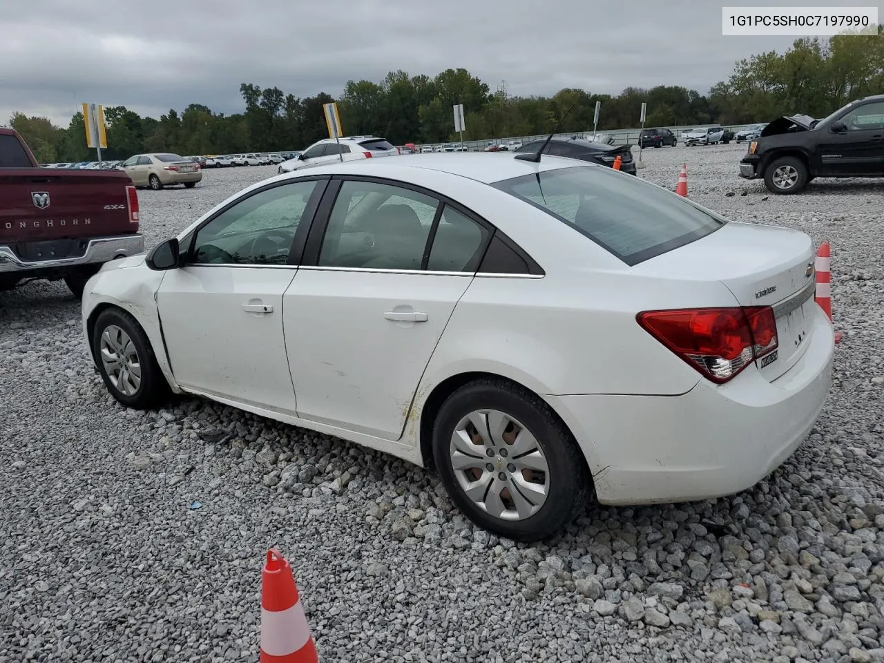 1G1PC5SH0C7197990 2012 Chevrolet Cruze Ls