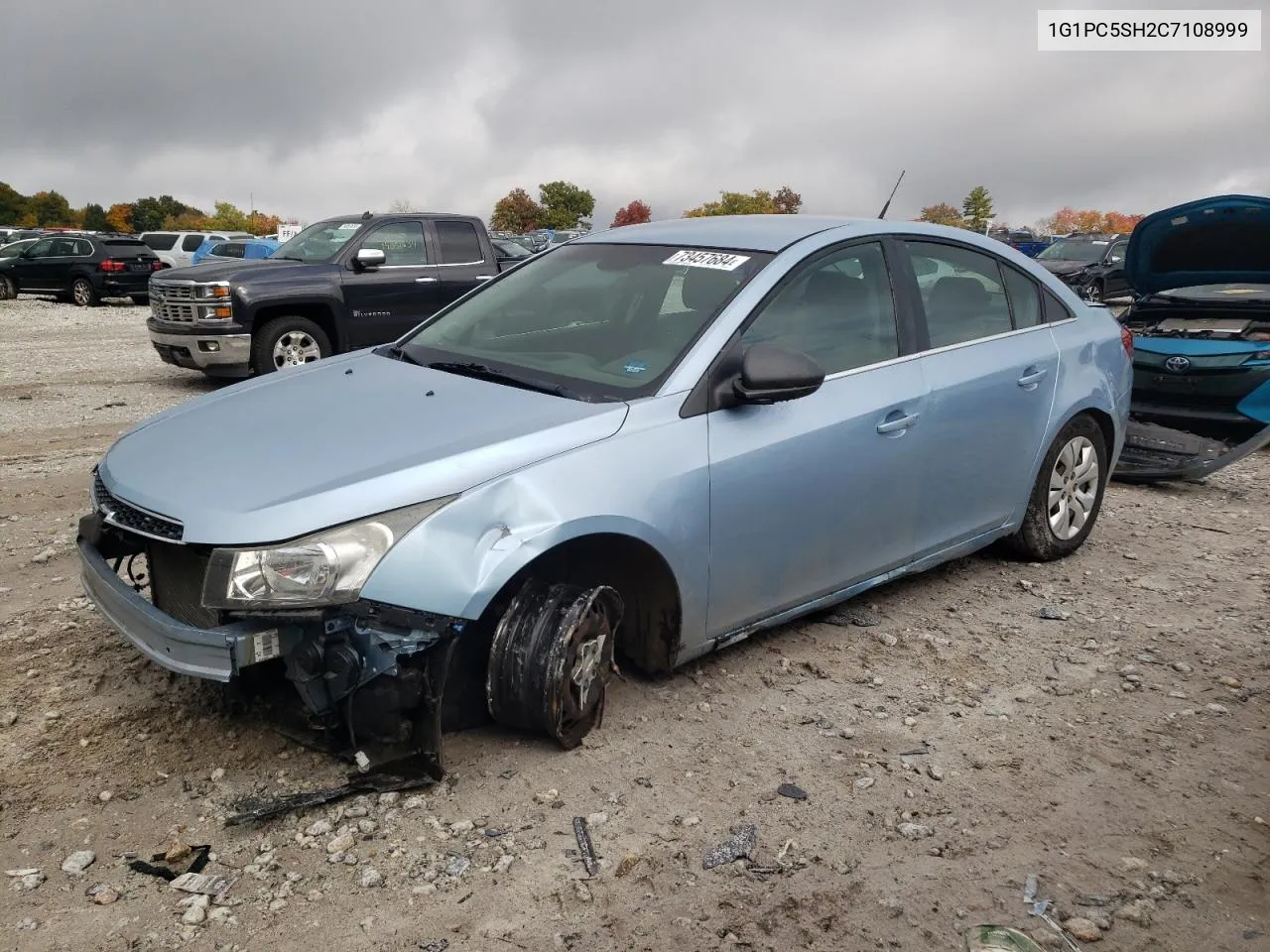 2012 Chevrolet Cruze Ls VIN: 1G1PC5SH2C7108999 Lot: 73457684