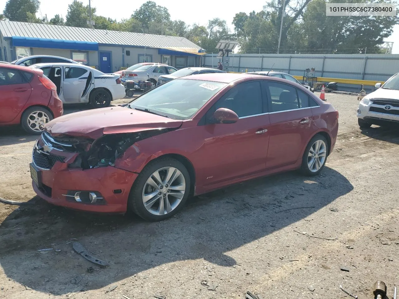 2012 Chevrolet Cruze Ltz VIN: 1G1PH5SC6C7380400 Lot: 73633474