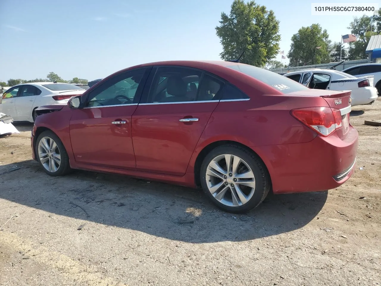 2012 Chevrolet Cruze Ltz VIN: 1G1PH5SC6C7380400 Lot: 73633474