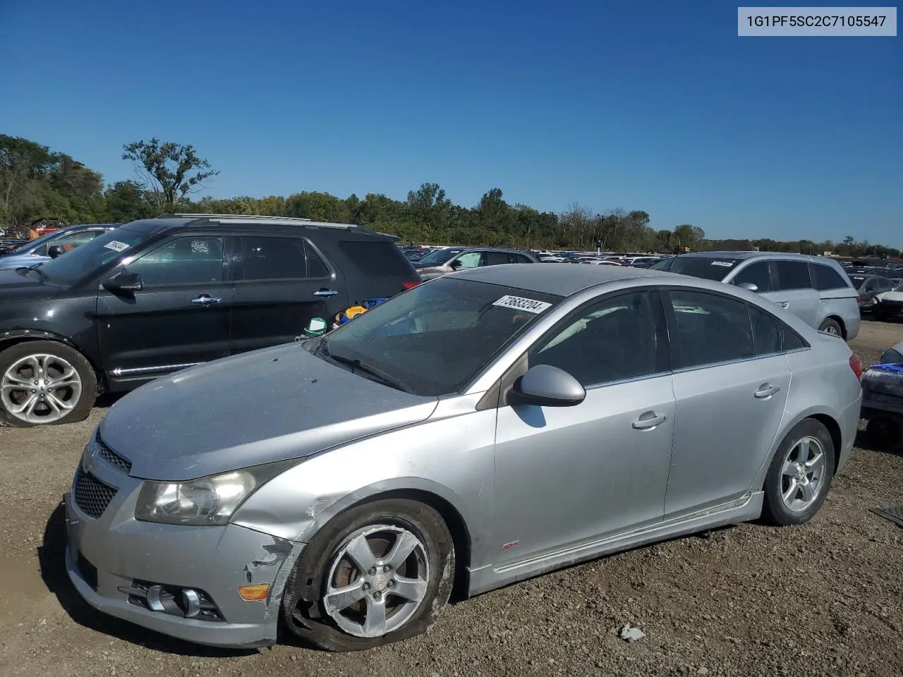 2012 Chevrolet Cruze Lt VIN: 1G1PF5SC2C7105547 Lot: 73683204