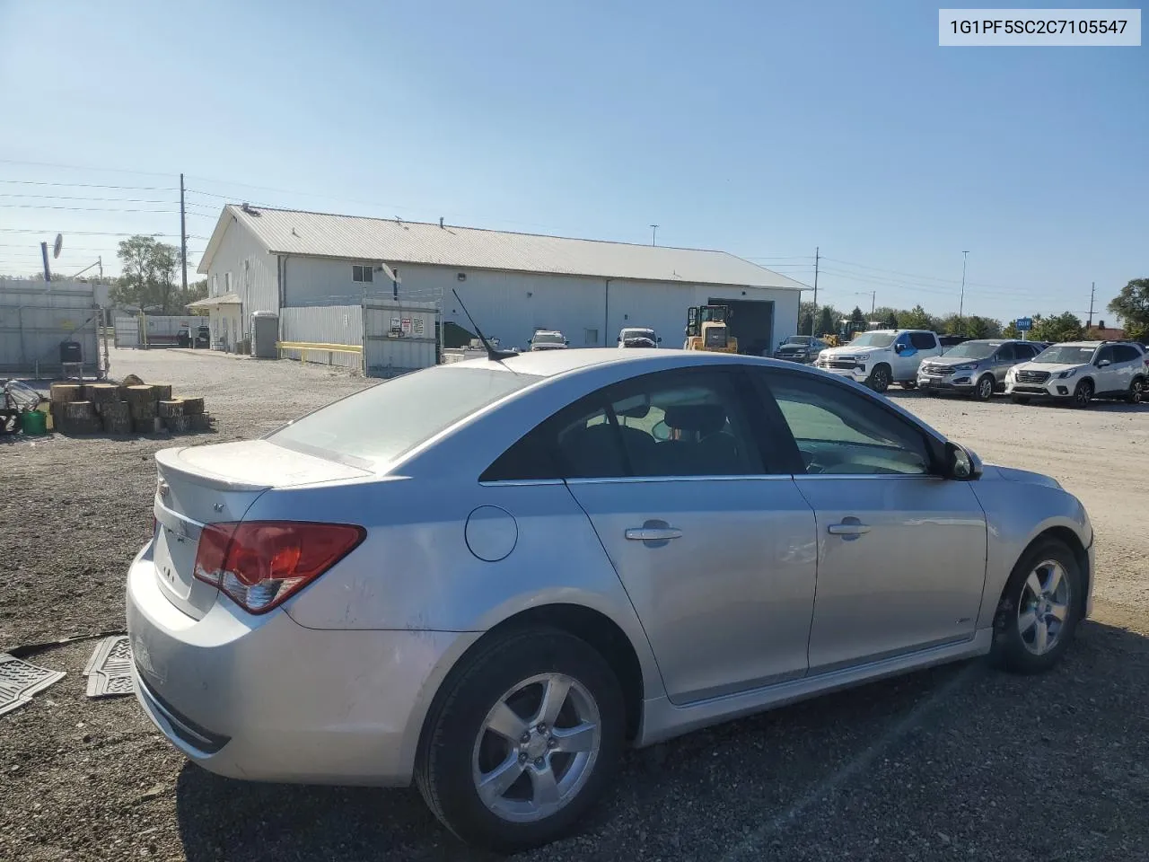 2012 Chevrolet Cruze Lt VIN: 1G1PF5SC2C7105547 Lot: 73683204