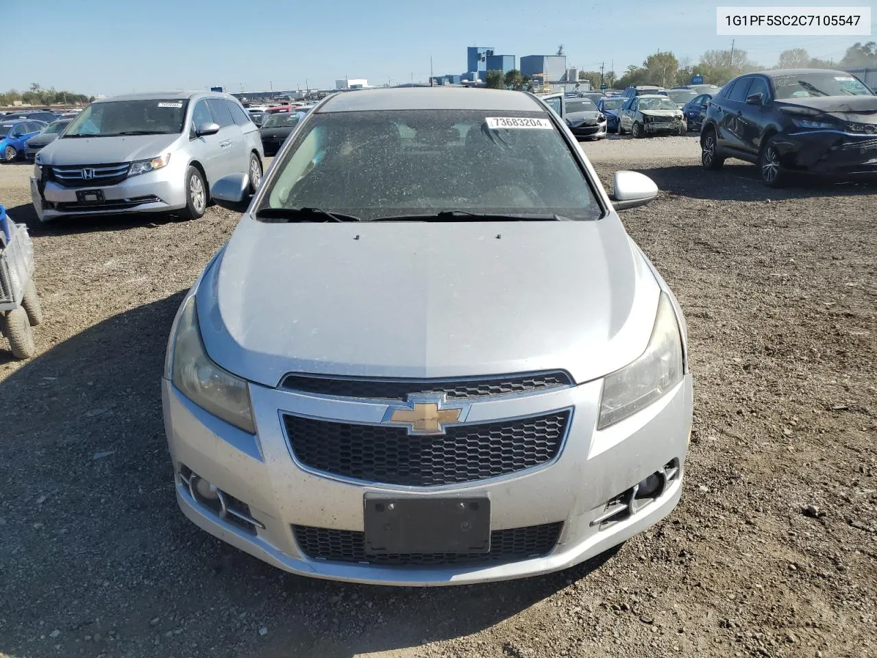 2012 Chevrolet Cruze Lt VIN: 1G1PF5SC2C7105547 Lot: 73683204