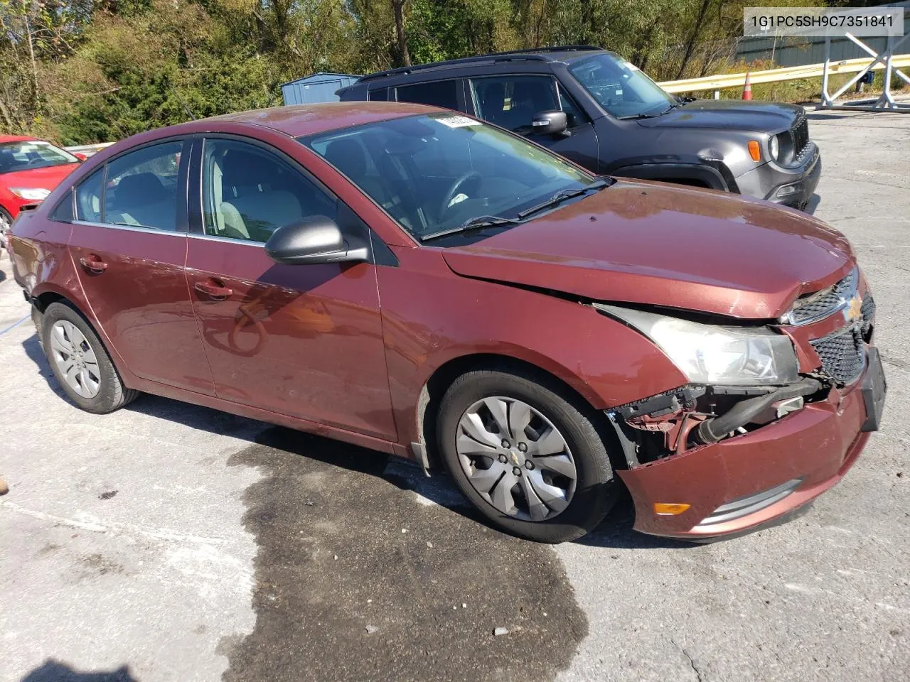 2012 Chevrolet Cruze Ls VIN: 1G1PC5SH9C7351841 Lot: 74002514