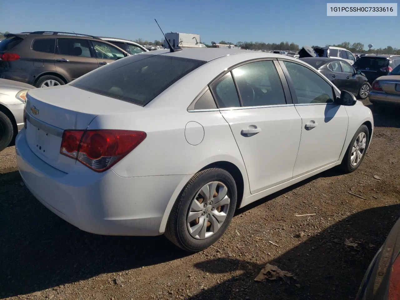 2012 Chevrolet Cruze Ls VIN: 1G1PC5SH0C7333616 Lot: 74049154