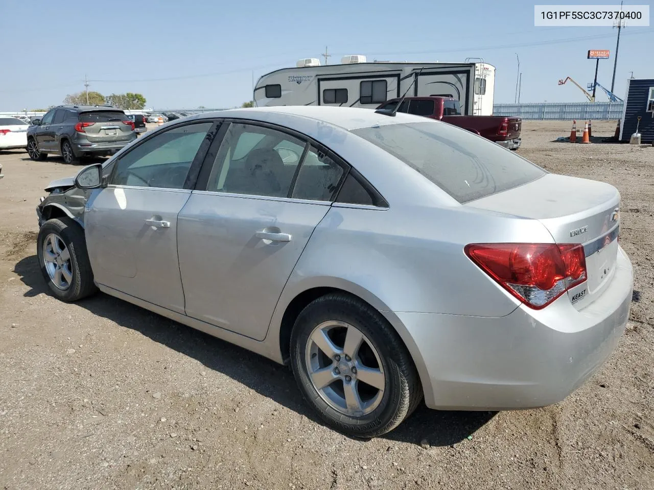 2012 Chevrolet Cruze Lt VIN: 1G1PF5SC3C7370400 Lot: 74336414