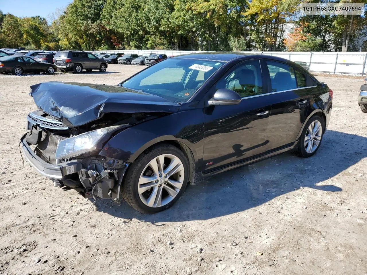 2012 Chevrolet Cruze Ltz VIN: 1G1PH5SCXC7407694 Lot: 74345304