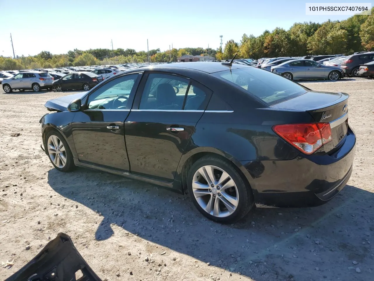 2012 Chevrolet Cruze Ltz VIN: 1G1PH5SCXC7407694 Lot: 74345304