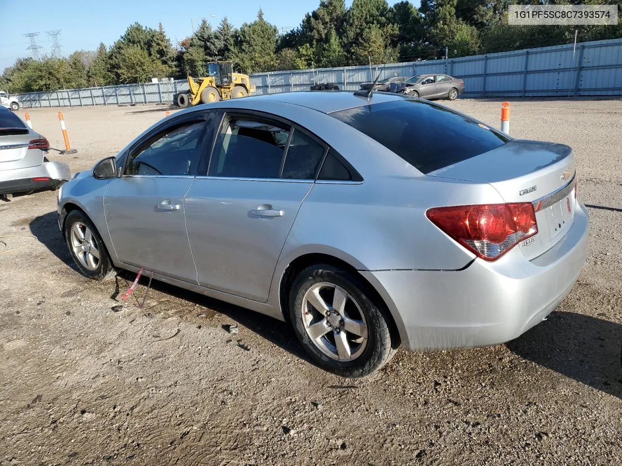 2012 Chevrolet Cruze Lt VIN: 1G1PF5SC8C7393574 Lot: 74743534