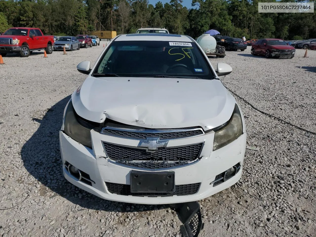 2012 Chevrolet Cruze Lt VIN: 1G1PG5SC4C7237464 Lot: 74932404