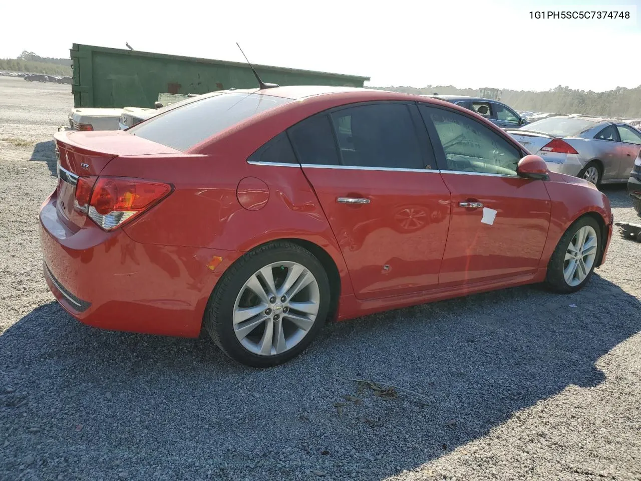 2012 Chevrolet Cruze Ltz VIN: 1G1PH5SC5C7374748 Lot: 74941394