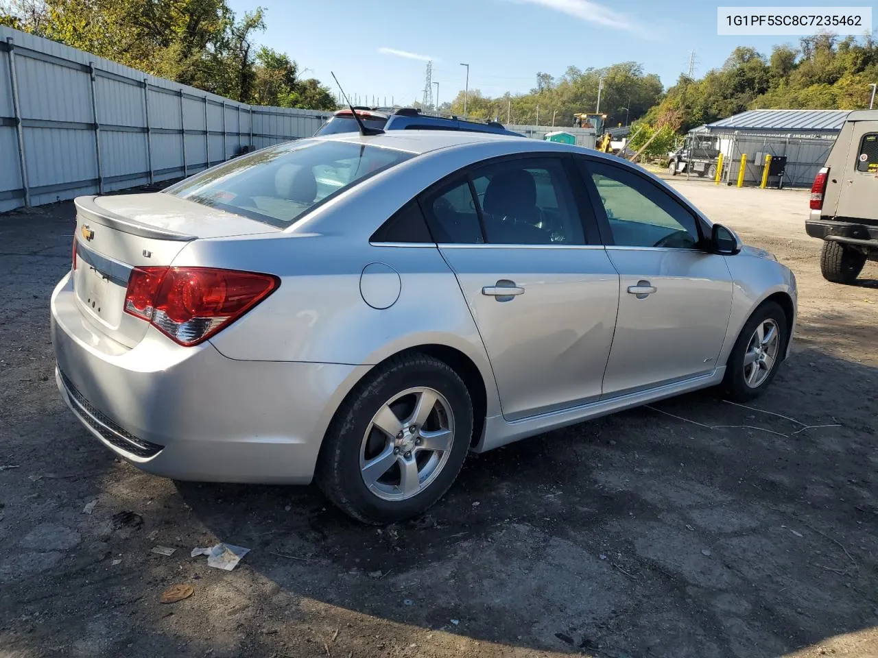 2012 Chevrolet Cruze Lt VIN: 1G1PF5SC8C7235462 Lot: 75318454