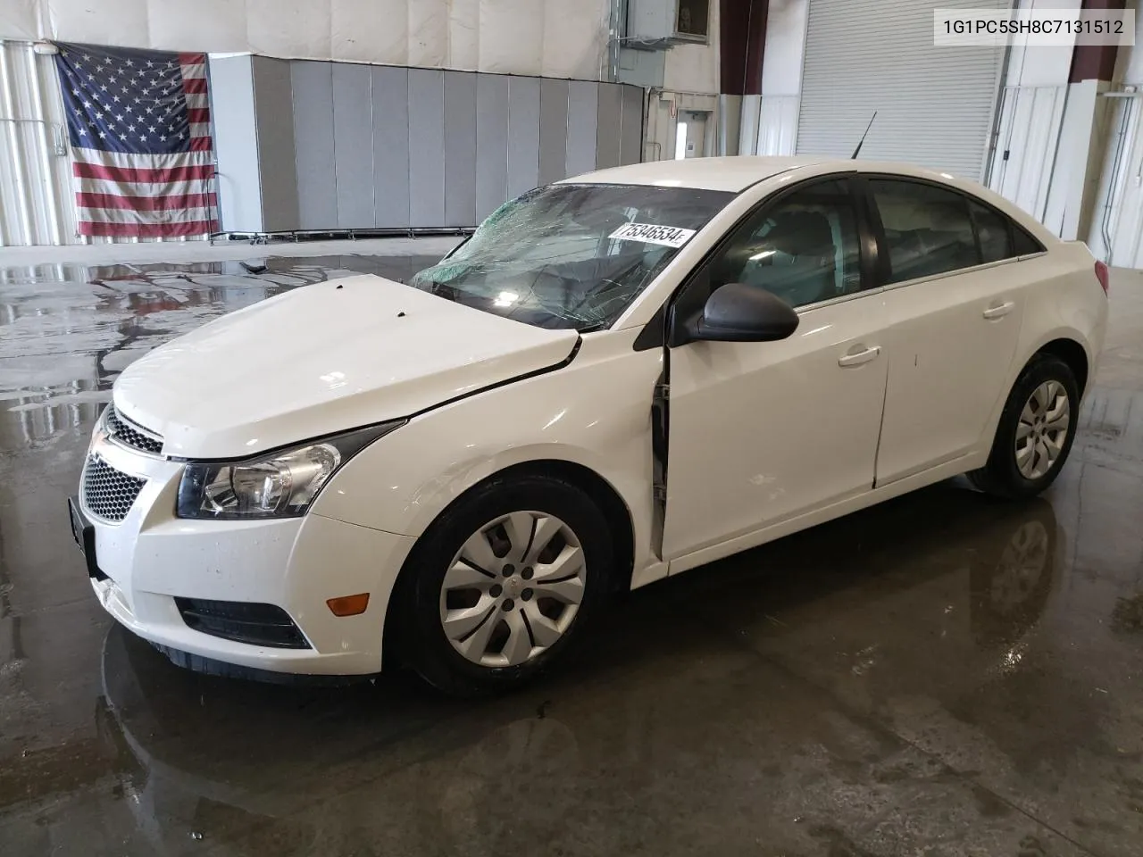 2012 Chevrolet Cruze Ls VIN: 1G1PC5SH8C7131512 Lot: 75346534