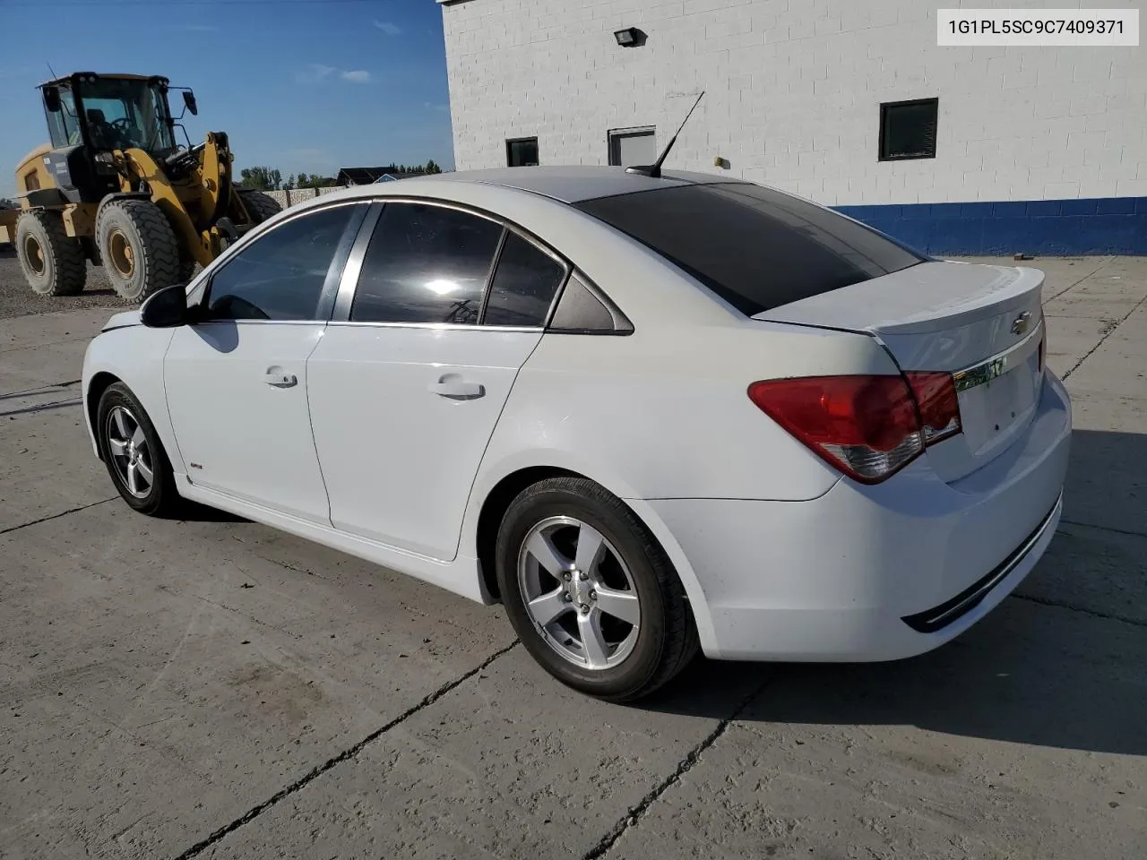 2012 Chevrolet Cruze Lt VIN: 1G1PL5SC9C7409371 Lot: 75402664