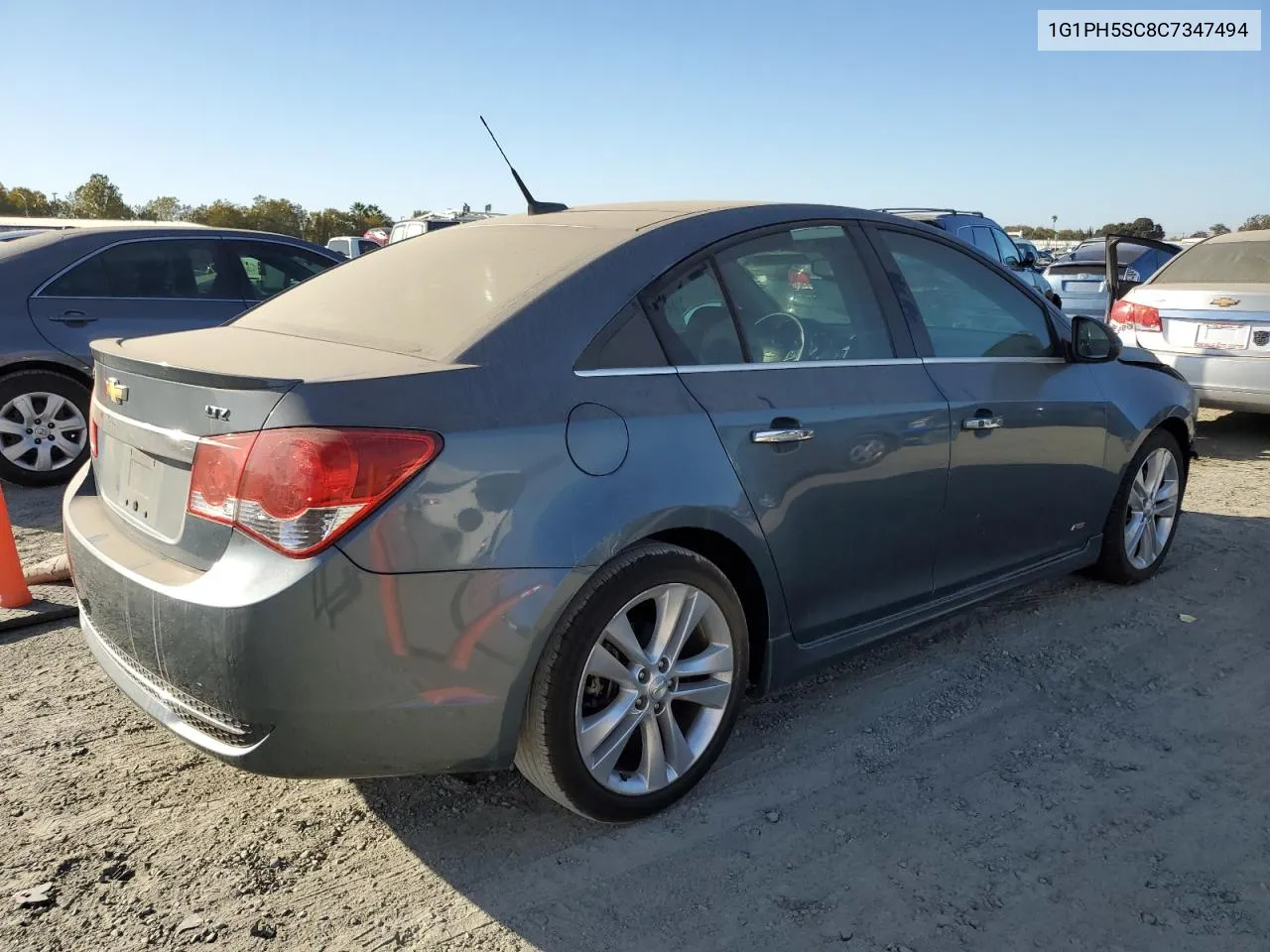 2012 Chevrolet Cruze Ltz VIN: 1G1PH5SC8C7347494 Lot: 75473664