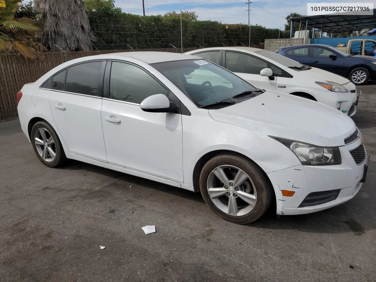 2012 Chevrolet Cruze Lt VIN: 1G1PG5SC7C7217936 Lot: 75559294