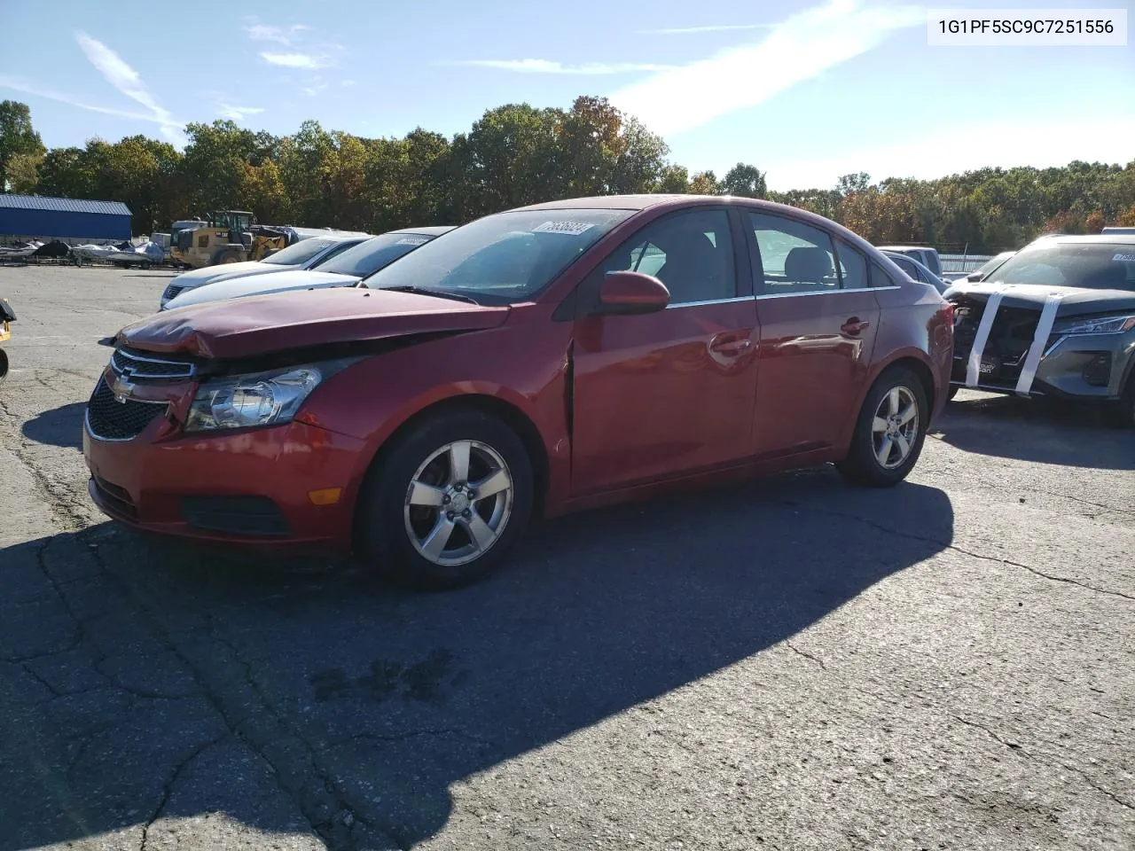 2012 Chevrolet Cruze Lt VIN: 1G1PF5SC9C7251556 Lot: 75636024