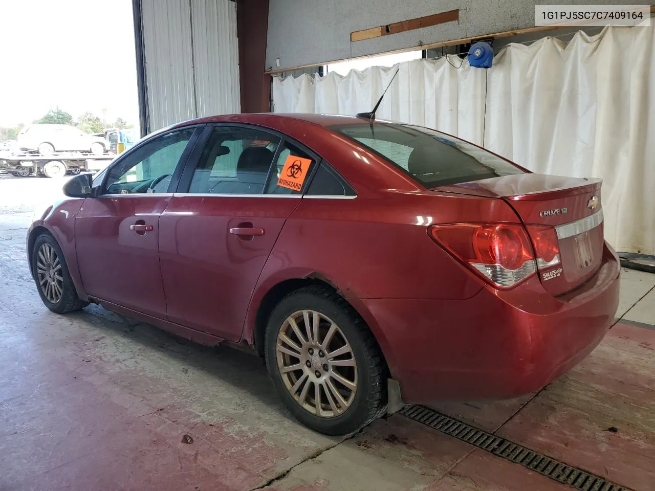 2012 Chevrolet Cruze Eco VIN: 1G1PJ5SC7C7409164 Lot: 75676354