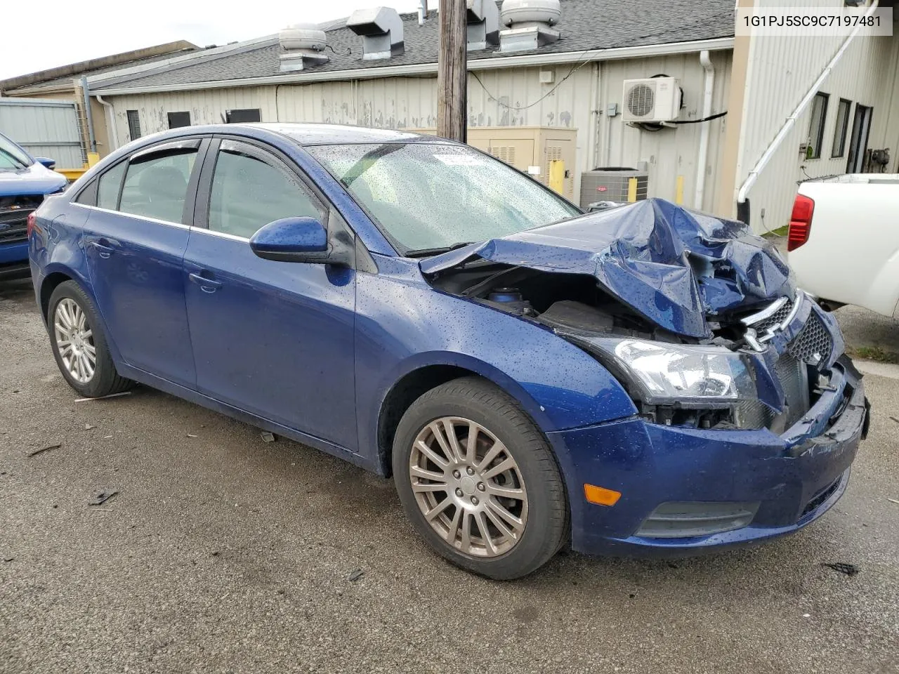 2012 Chevrolet Cruze Eco VIN: 1G1PJ5SC9C7197481 Lot: 75879564