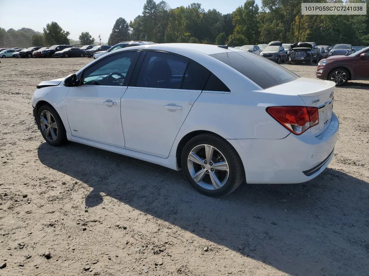 2012 Chevrolet Cruze Lt VIN: 1G1PG5SC7C7241038 Lot: 75884364